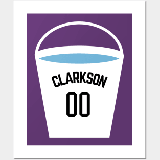 Jordan Clarkson Bucket - Utah Jazz Posters and Art